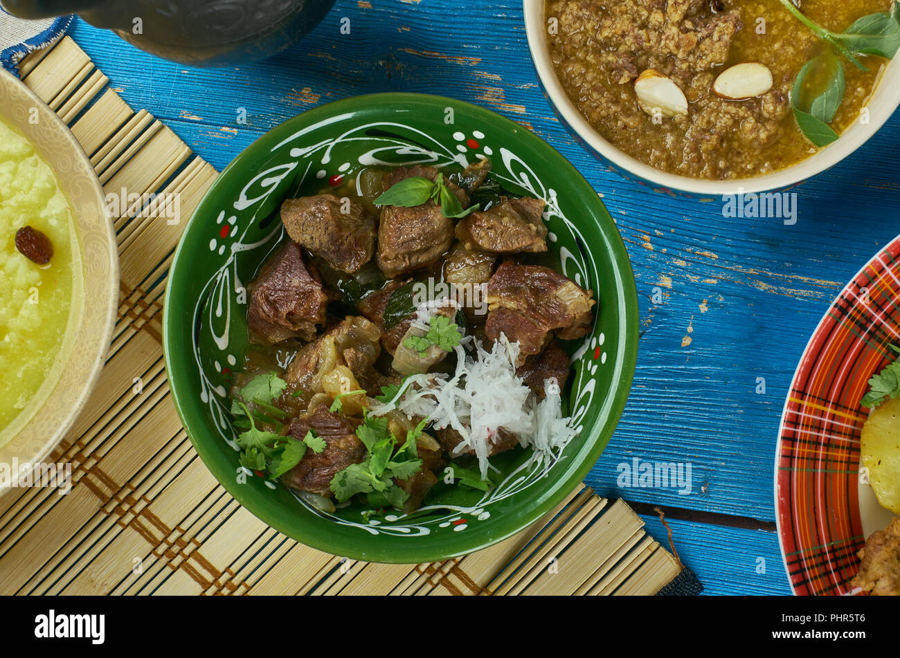 Pakistani Lamb Curry Stock Photo Alamy