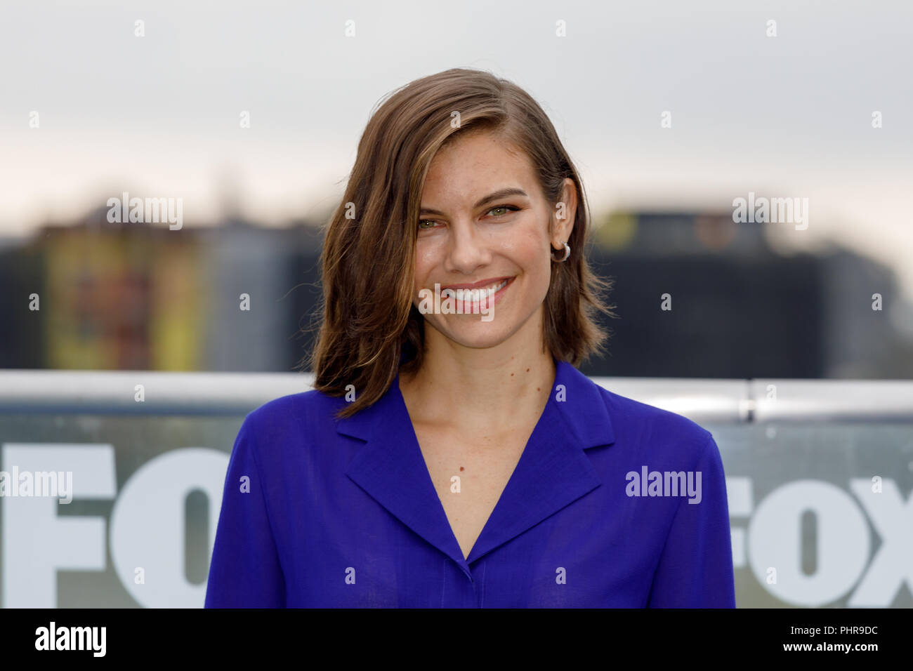 Lauren Cohan at the press conference for The Walking Dead at San Diego Comic Con 2018 Stock Photo