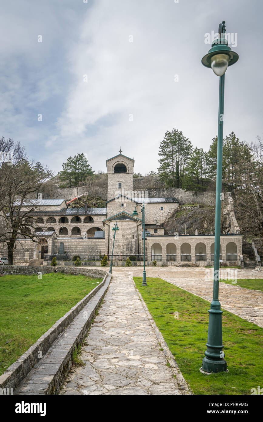 Ancient Monastery in Cetinje town Stock Photo - Alamy