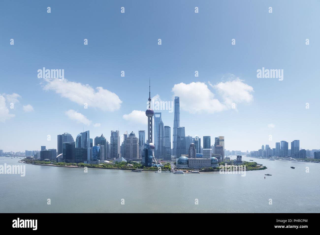 Shanghai aerial waterfront hi-res stock photography and images - Alamy