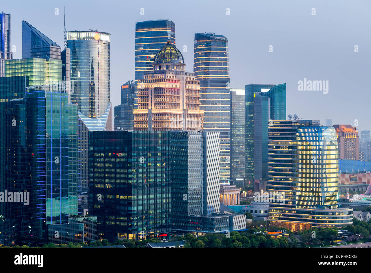 Construction building in modern city hi-res stock photography and