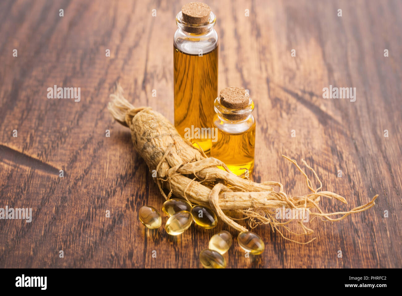 Extract Of Ginseng Root Stock Photo Alamy Extract Of Ginseng Root PHRFC2