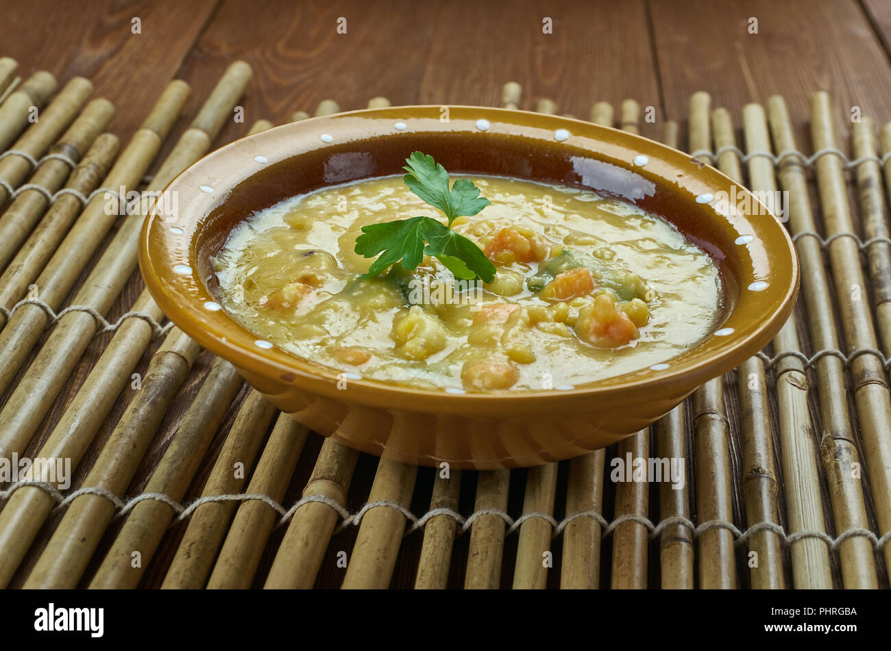 Turkish Split Pea Stew Stock Photo Alamy