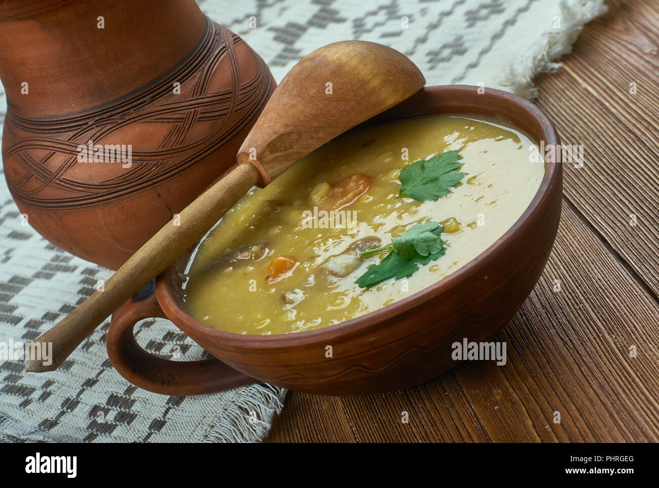 German Split Pea Soup Stock Photo Alamy