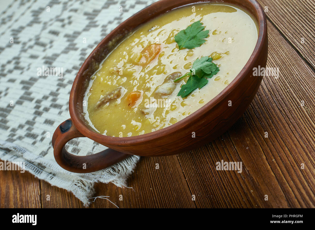 German Split Pea Soup Stock Photo Alamy