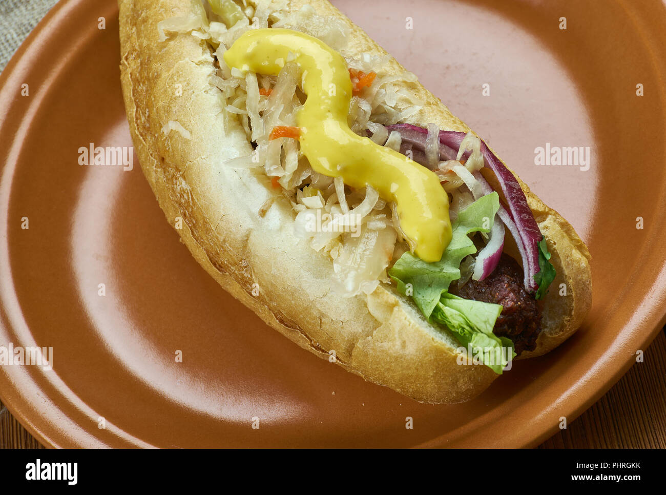 New York City Hot Dog Stock Photo Alamy