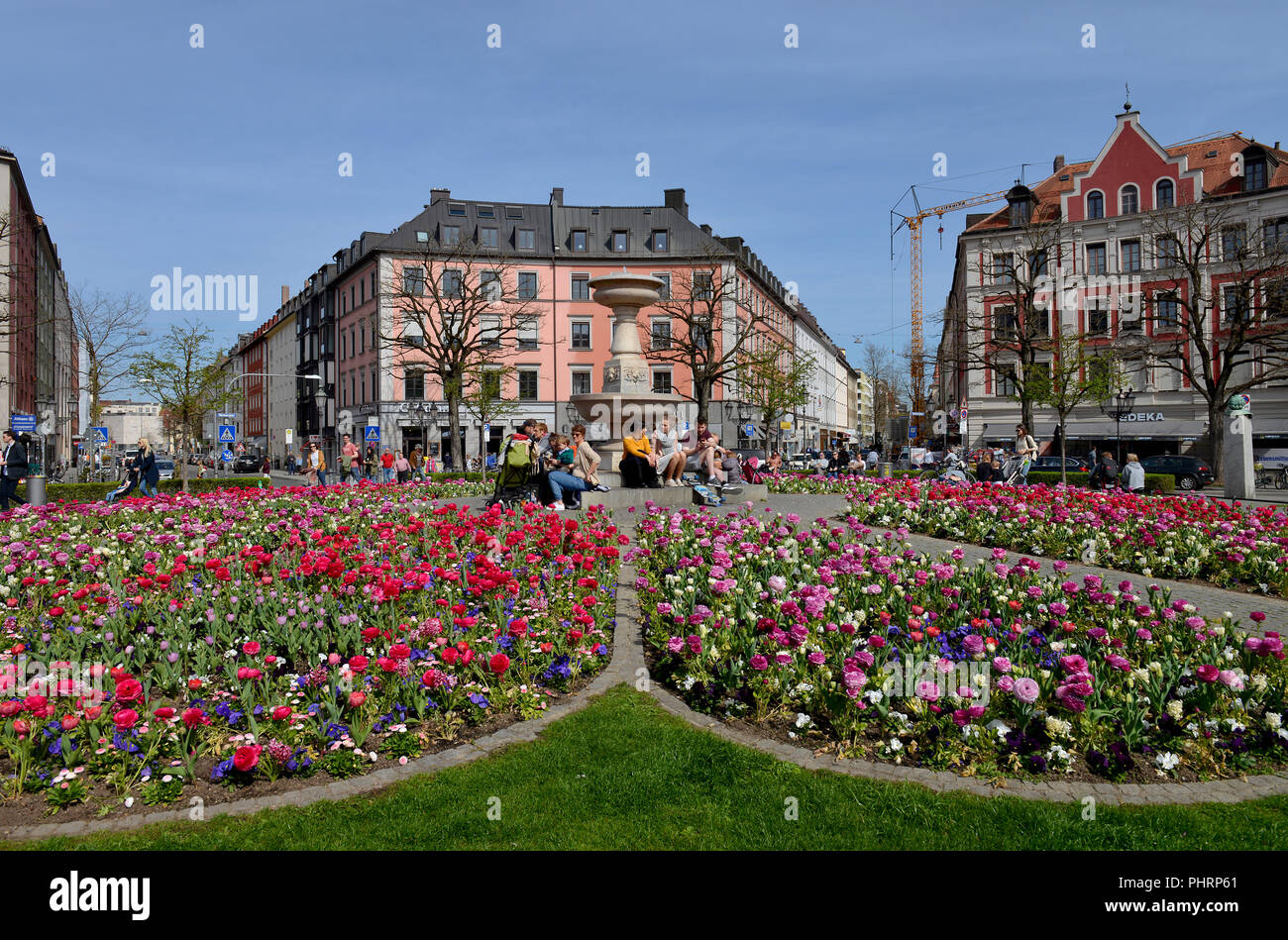 Gaertnerplatz, Muenchen, Bayern, Deutschland Stock Photo