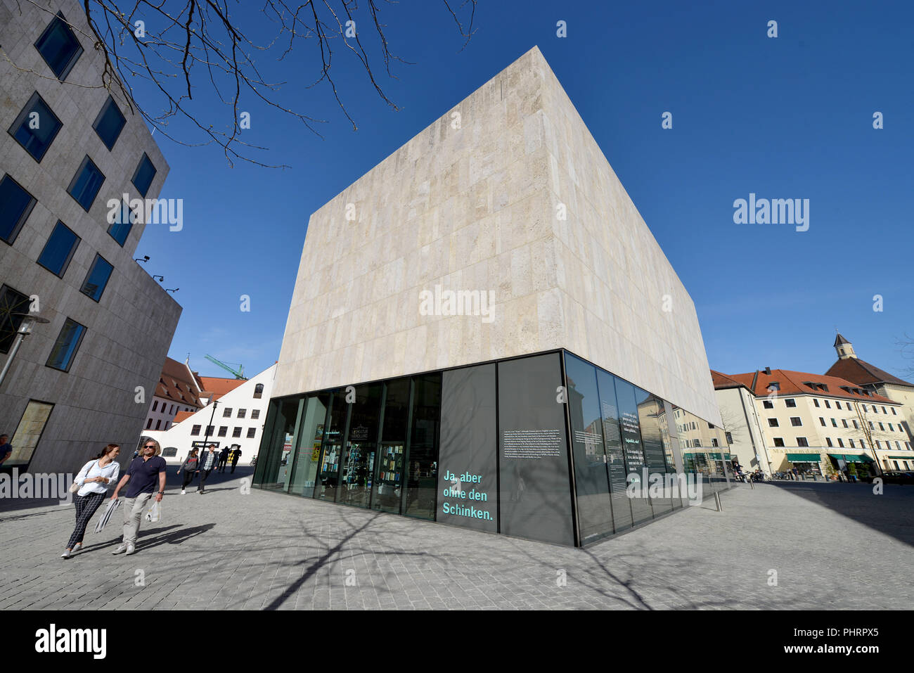 Juedisches Museum, Juedisches Zentrum, Sankt-Jakobs-Platz, Muenchen, Bayern, Deutschland Stock Photo