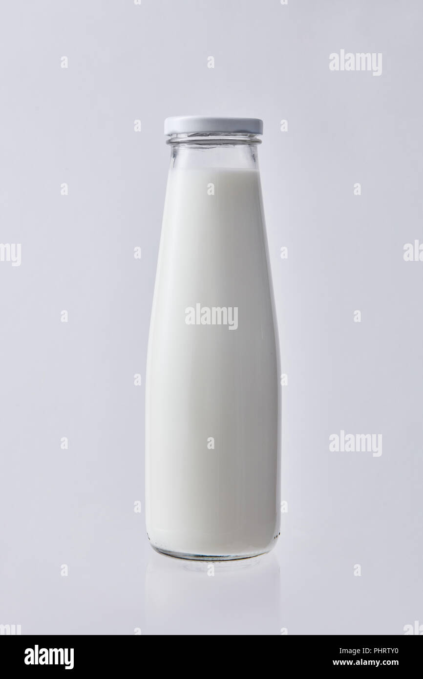 white bottle on white background Stock Photo - Alamy