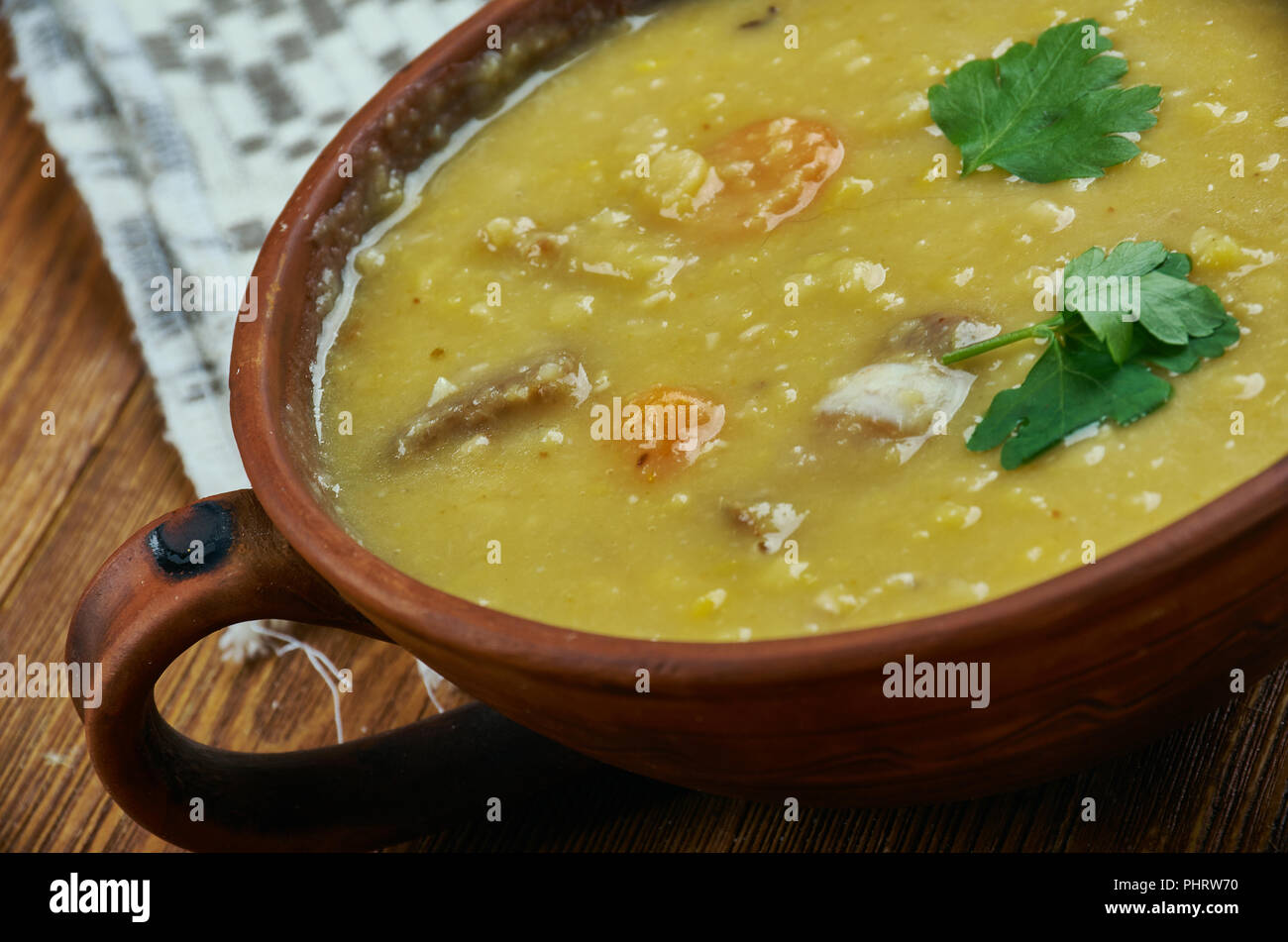 German Split Pea Soup Stock Photo Alamy