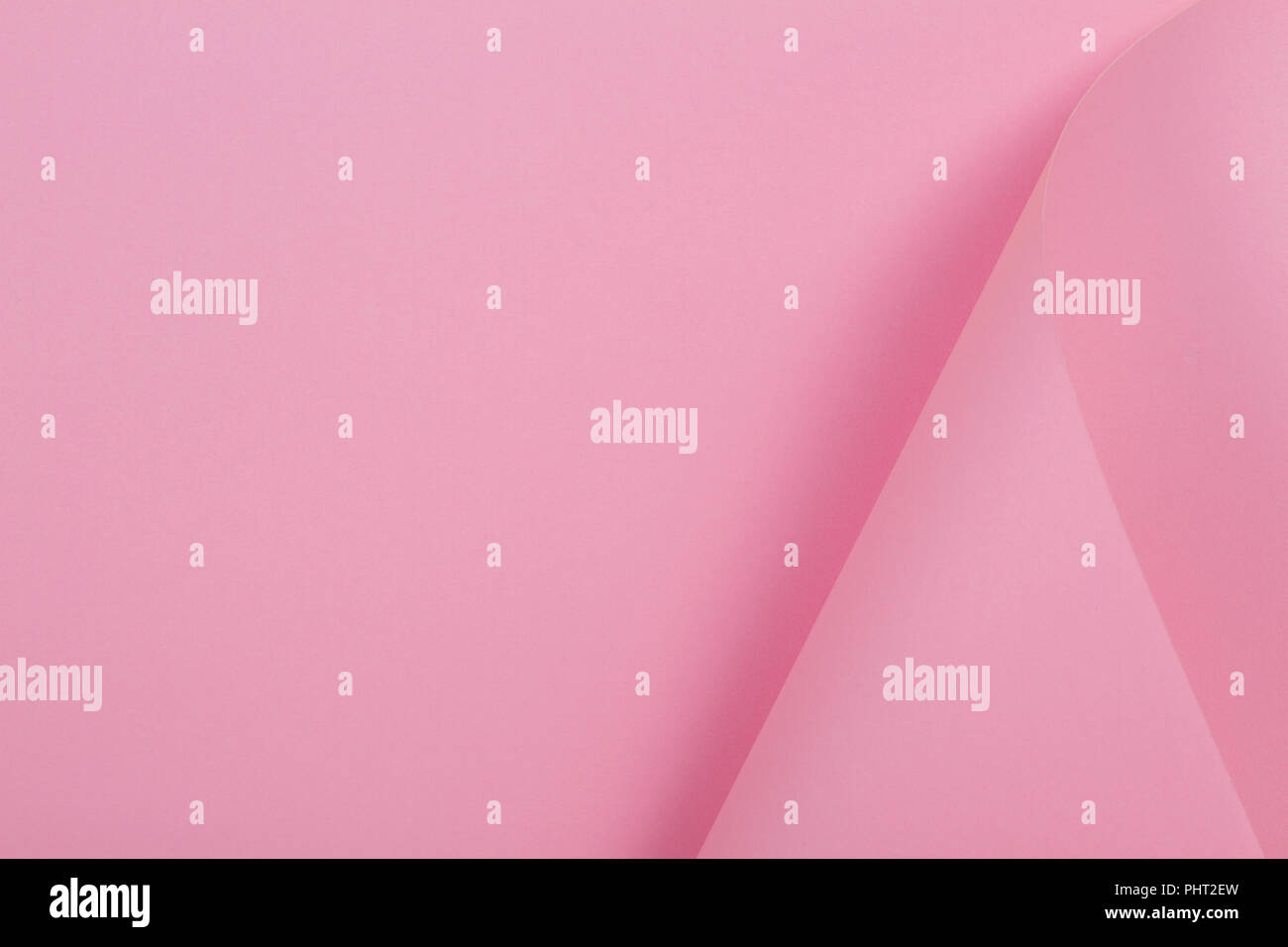 Abstract geometric shape pink color paper background Stock Photo - Alamy