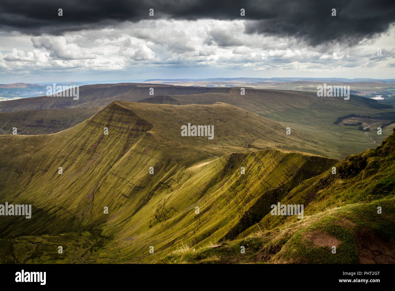 Cribyn in the Brecon Beacons National Park, South Wales UK Stock Photo ...