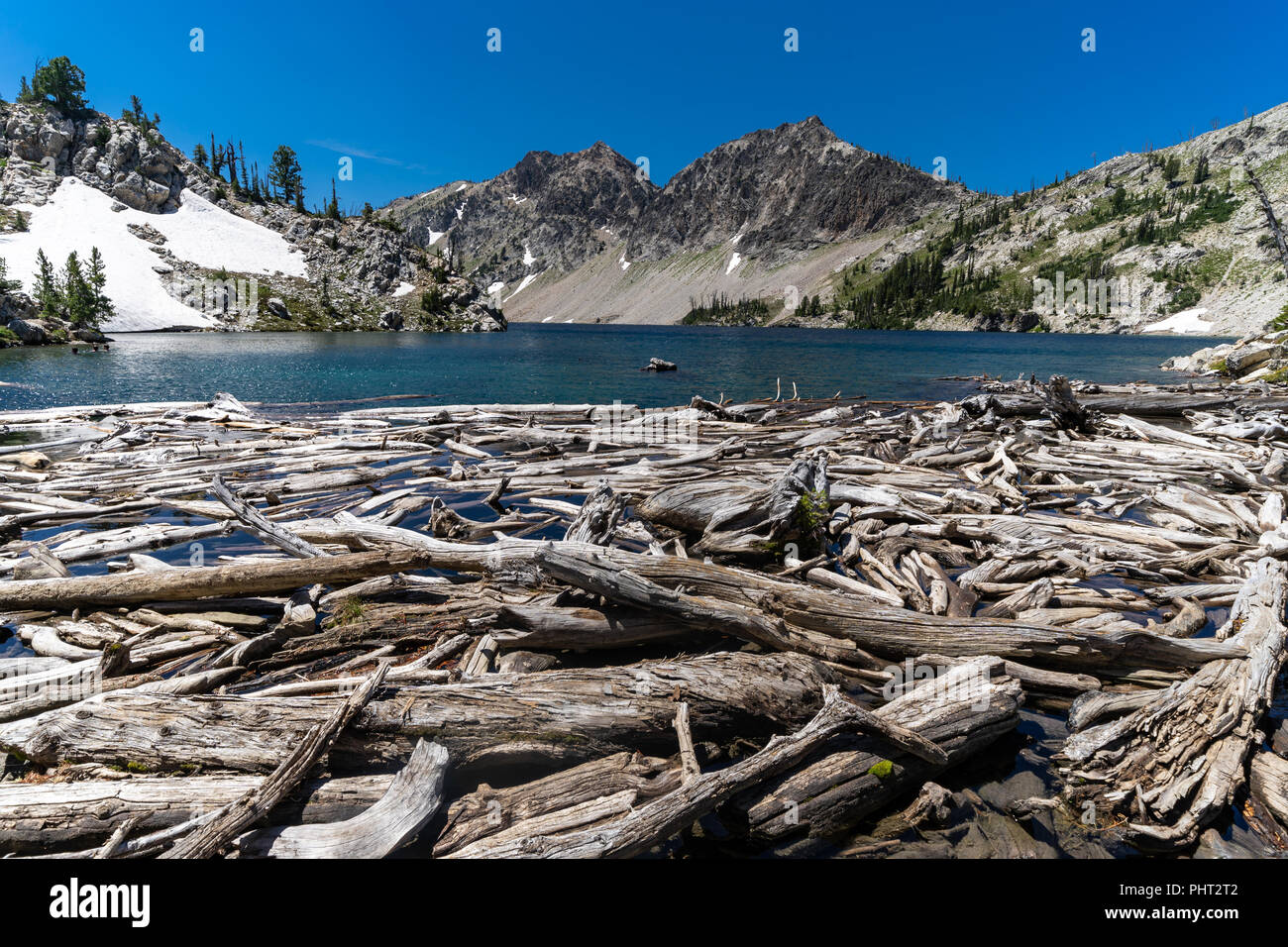 Sawtooth Lake is an alpine lake in the SalmonChallis National Forest