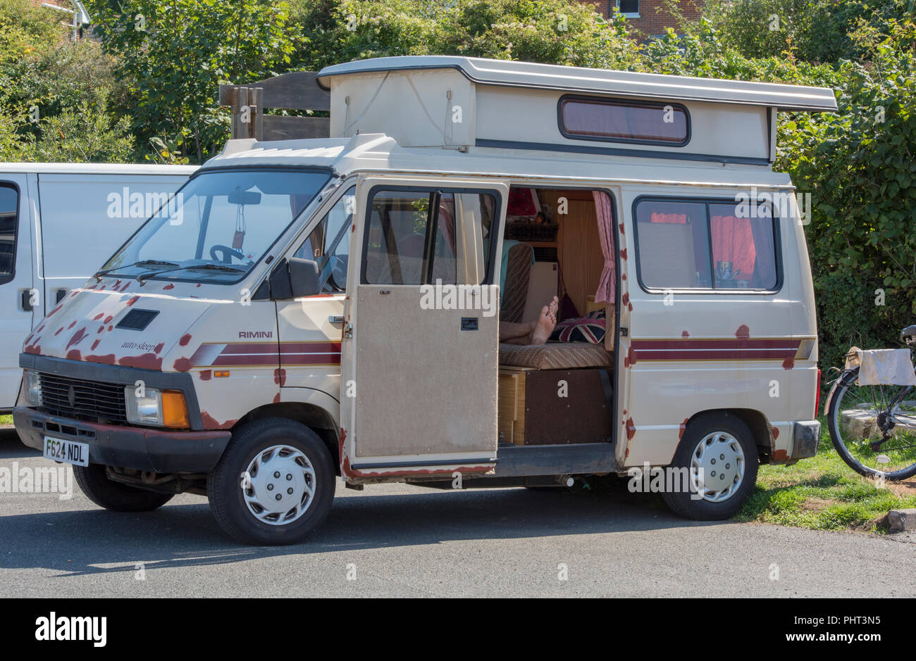 old camper van