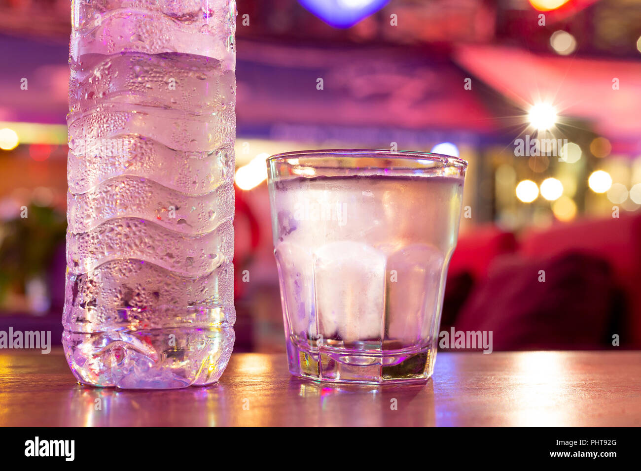 Glass of very cold water Stock Photo - Alamy