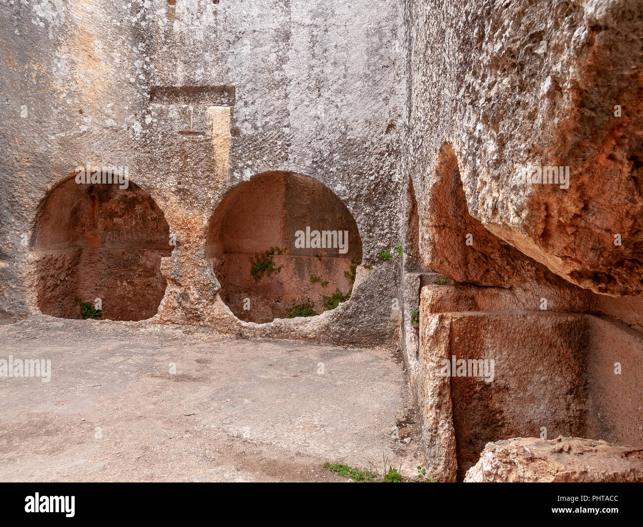 Stylite Remains of the Church of Saint Simeon Stylite (475 AD). Ruins of ...