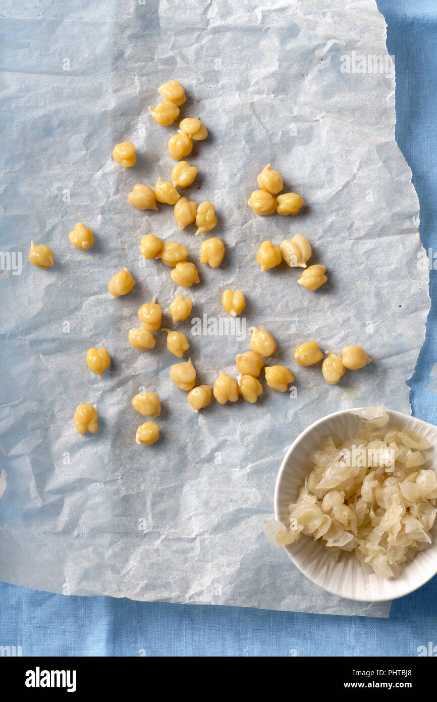 Hummus preparation hires stock photography and images Alamy