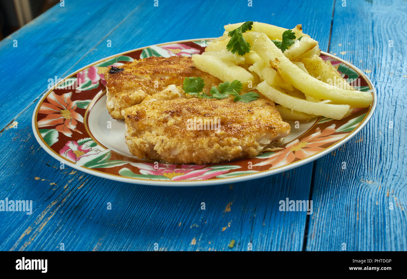 crispy fried fish Stock Photo - Alamy