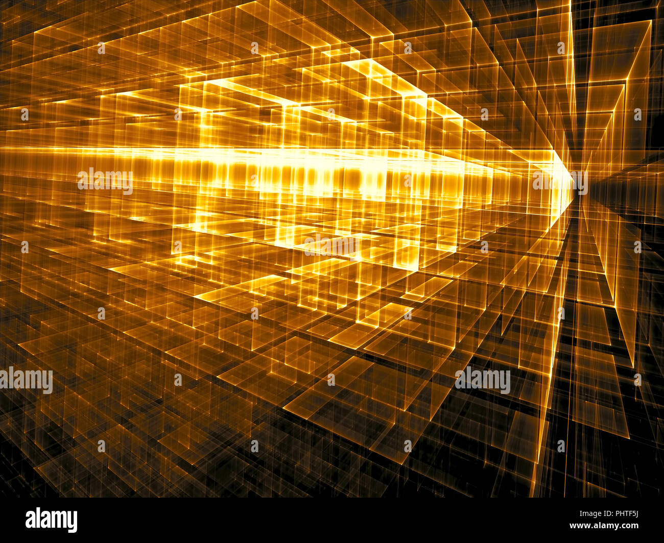 Abstract technology or sci-fi background - digitally generated i Stock Photo