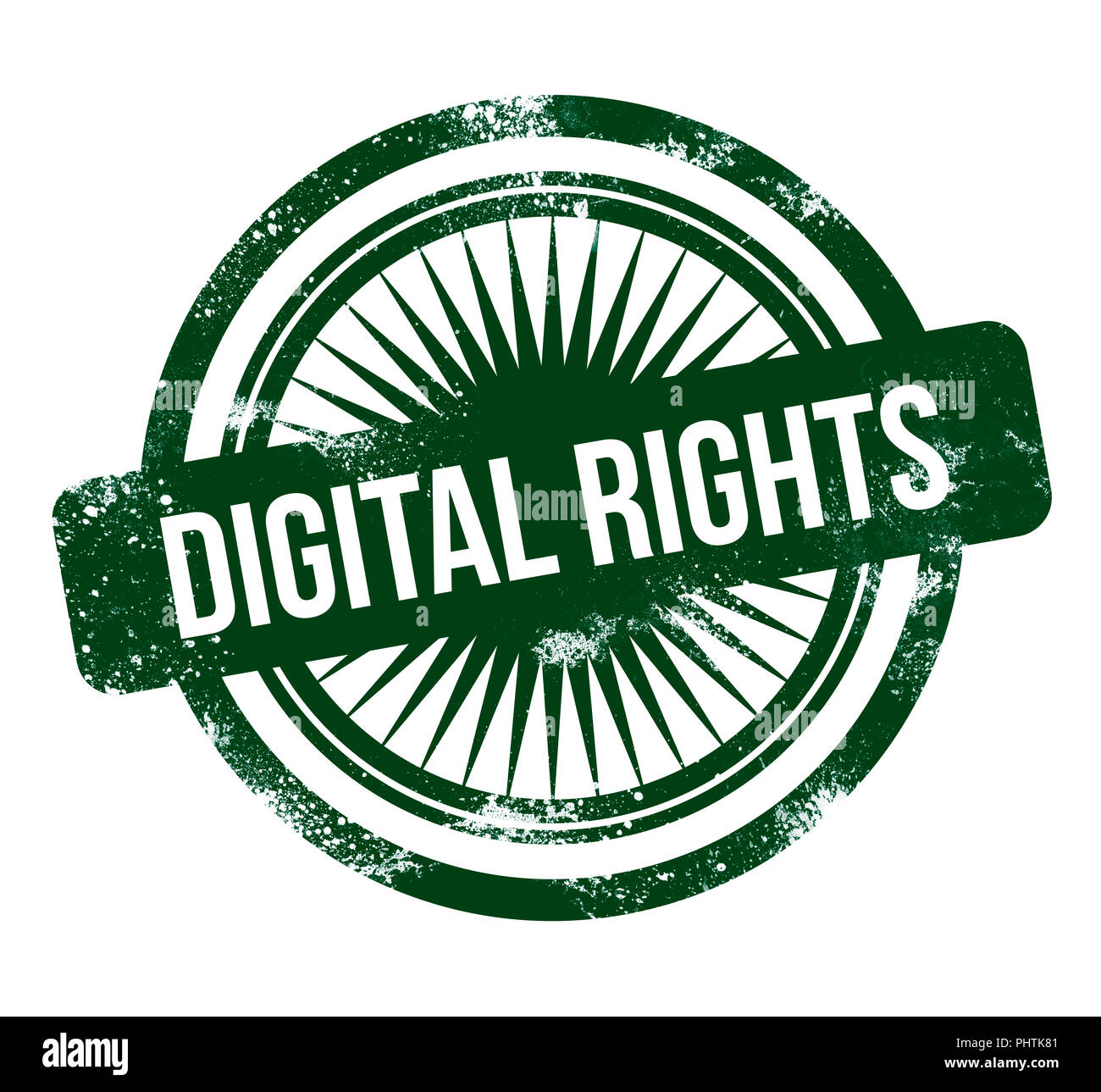 Digital Rights Management green grunge stamp Stock Photo Alamy