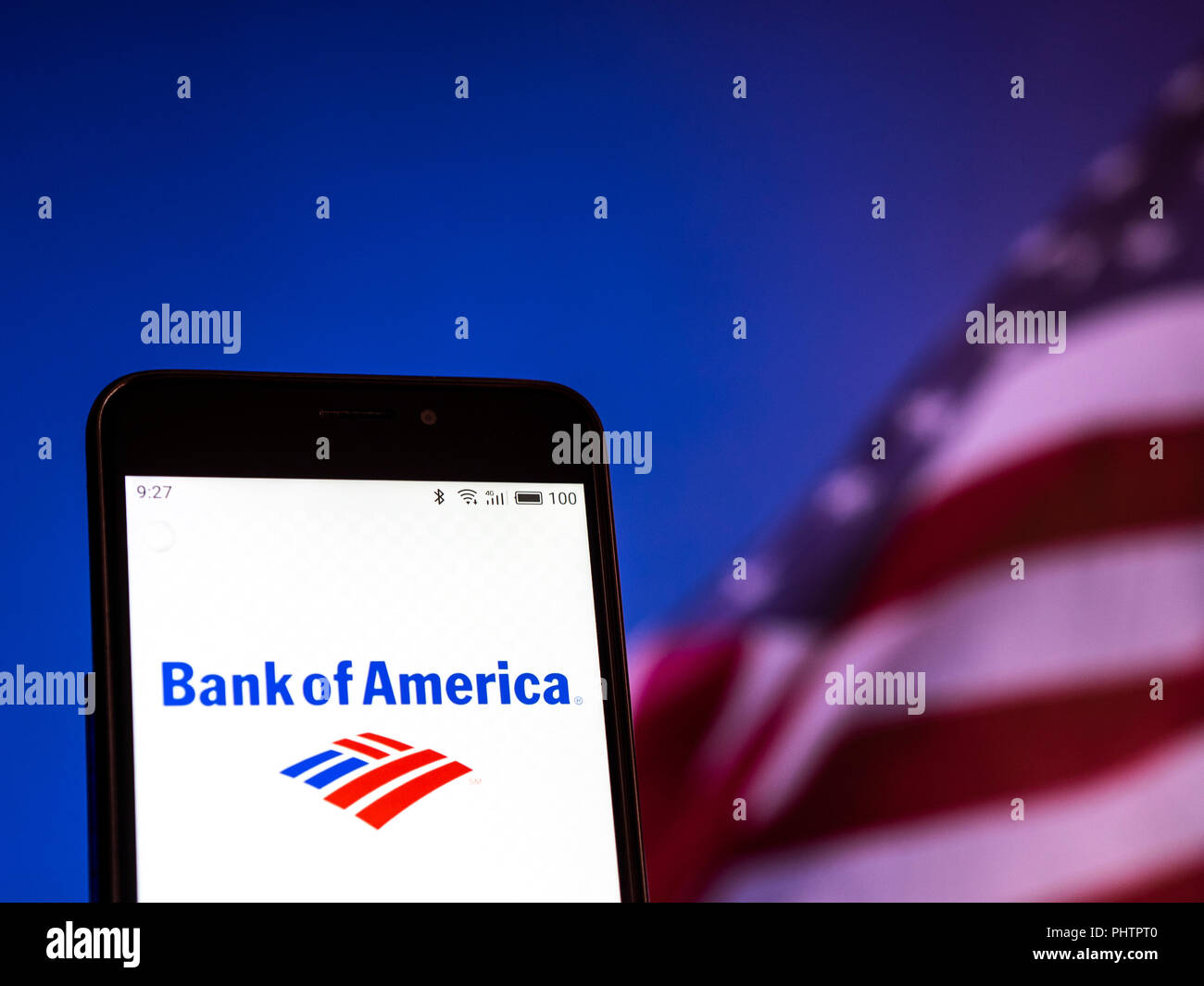 Bank america logo seen on hi-res stock photography and images - Alamy