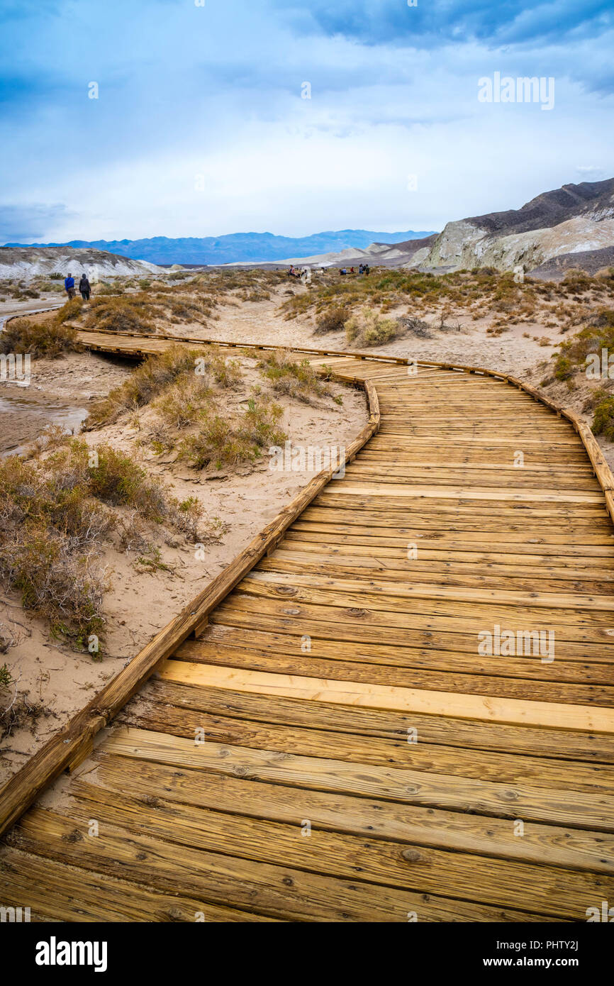 Golden Canyon Trail in Death Valley National Park Stock Photo - Alamy
