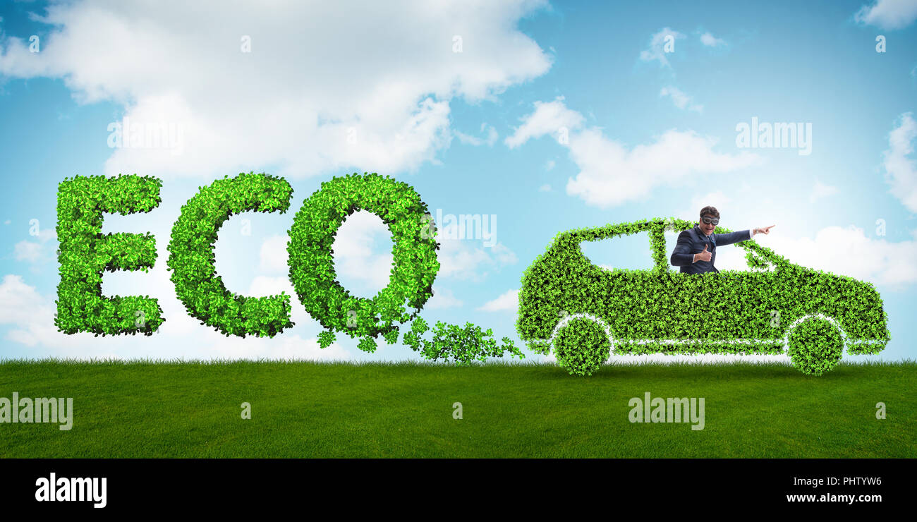 Concept of clean fuel and eco friendly cars Stock Photo Alamy