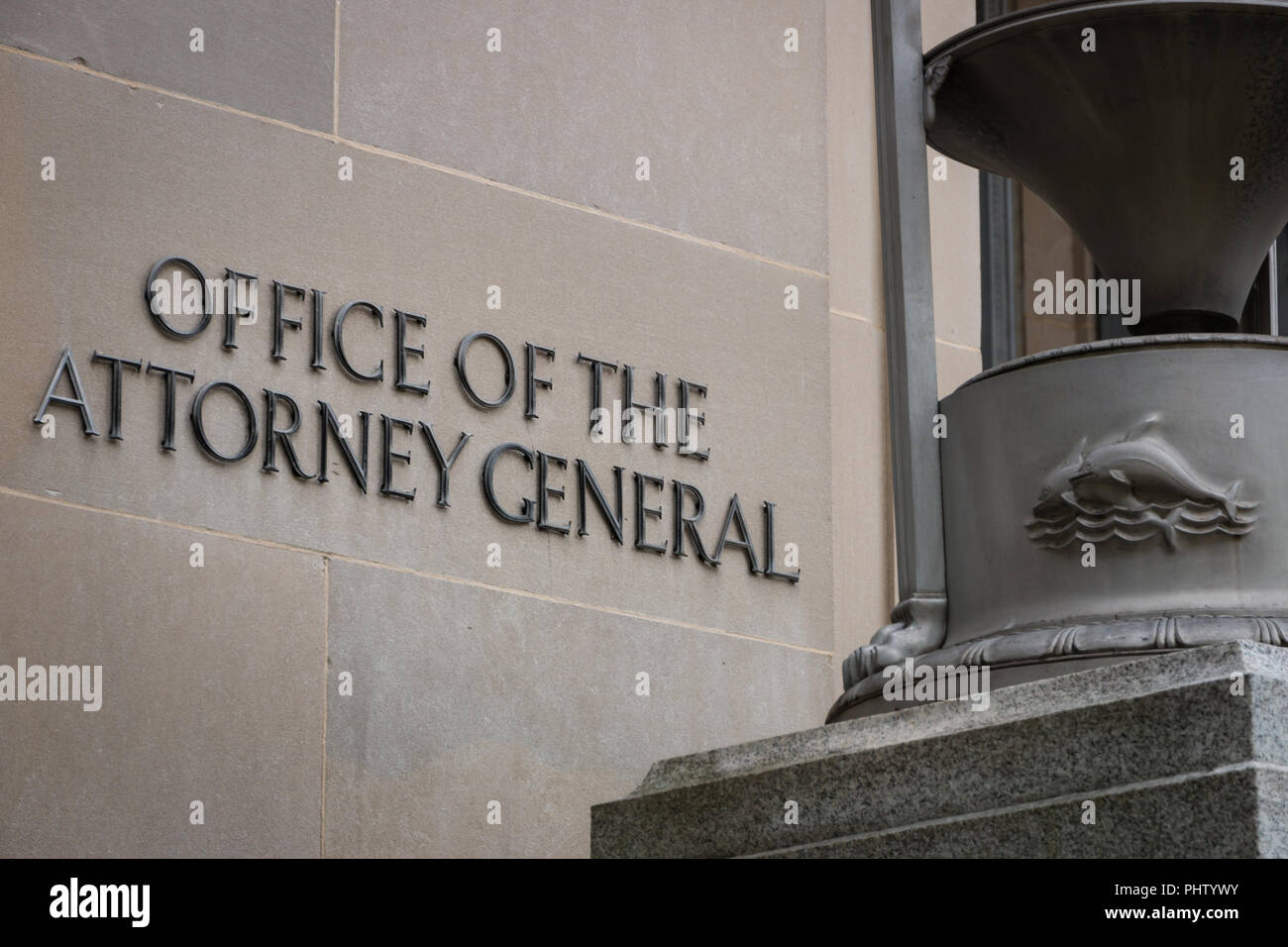 Office of the Attorney General Stock Photo