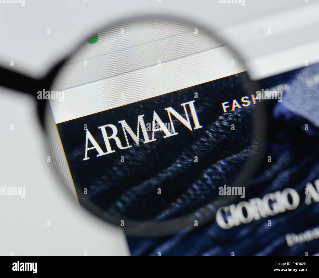 armani website