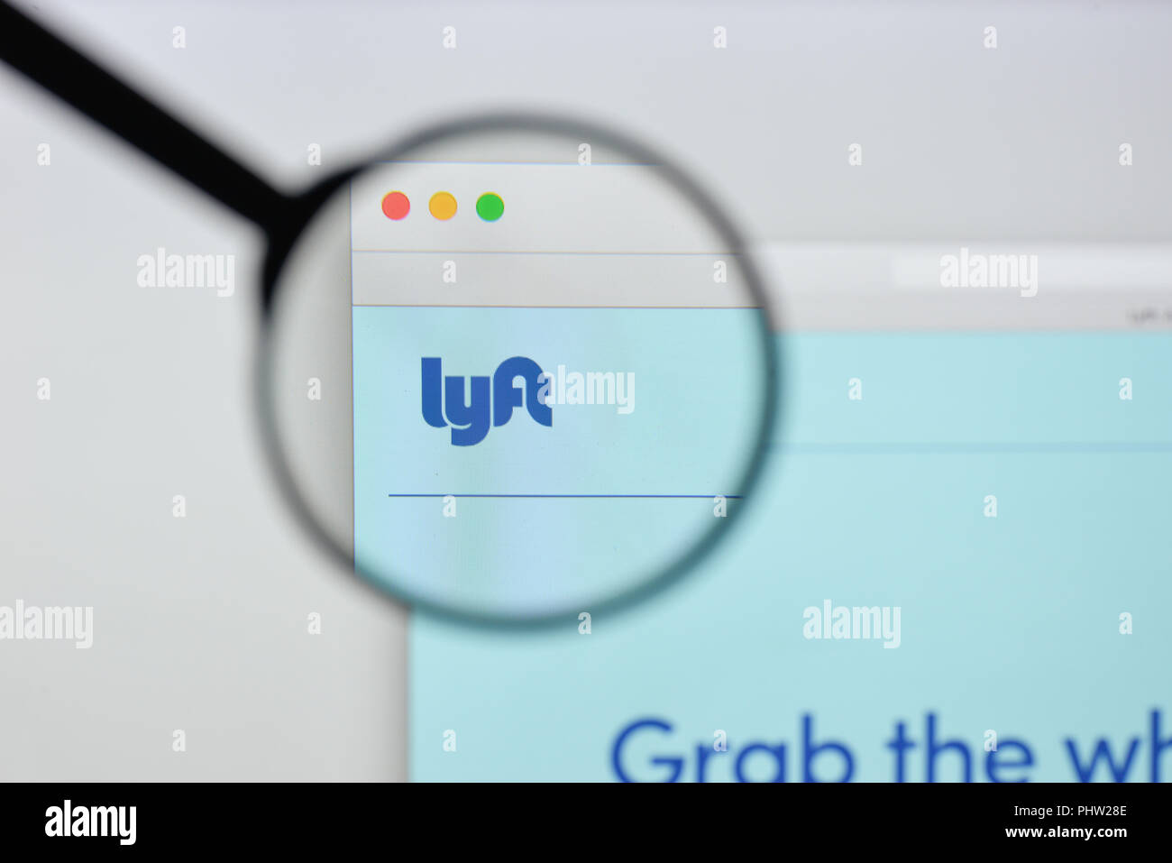 Lyft logo hires stock photography and images Alamy