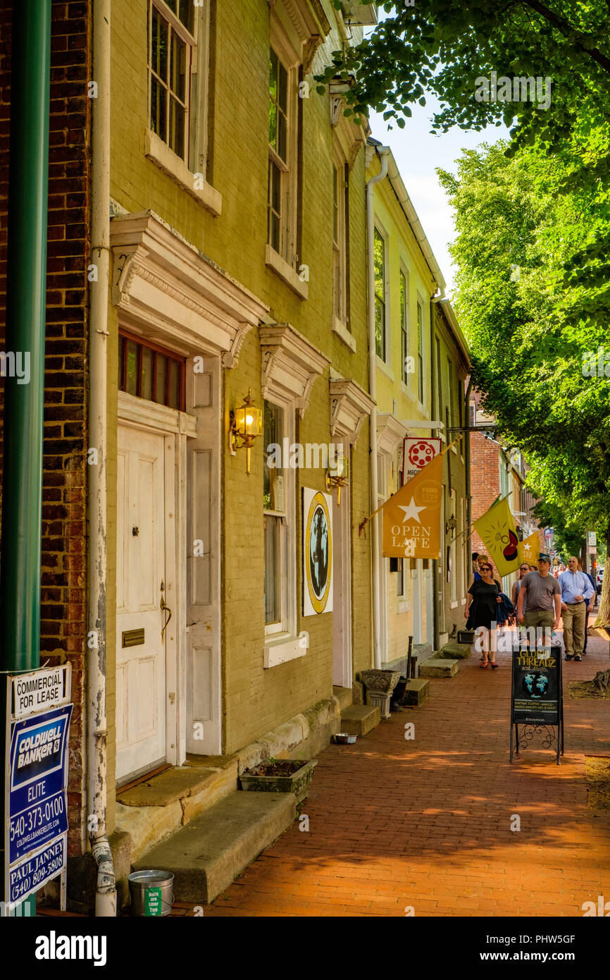 Downtown fredericksburg hires stock photography and images Alamy