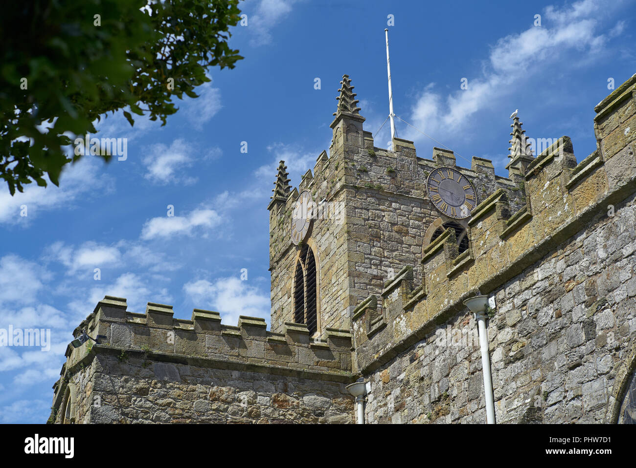 St Mary's Church Beaumaris Stock Photo Alamy