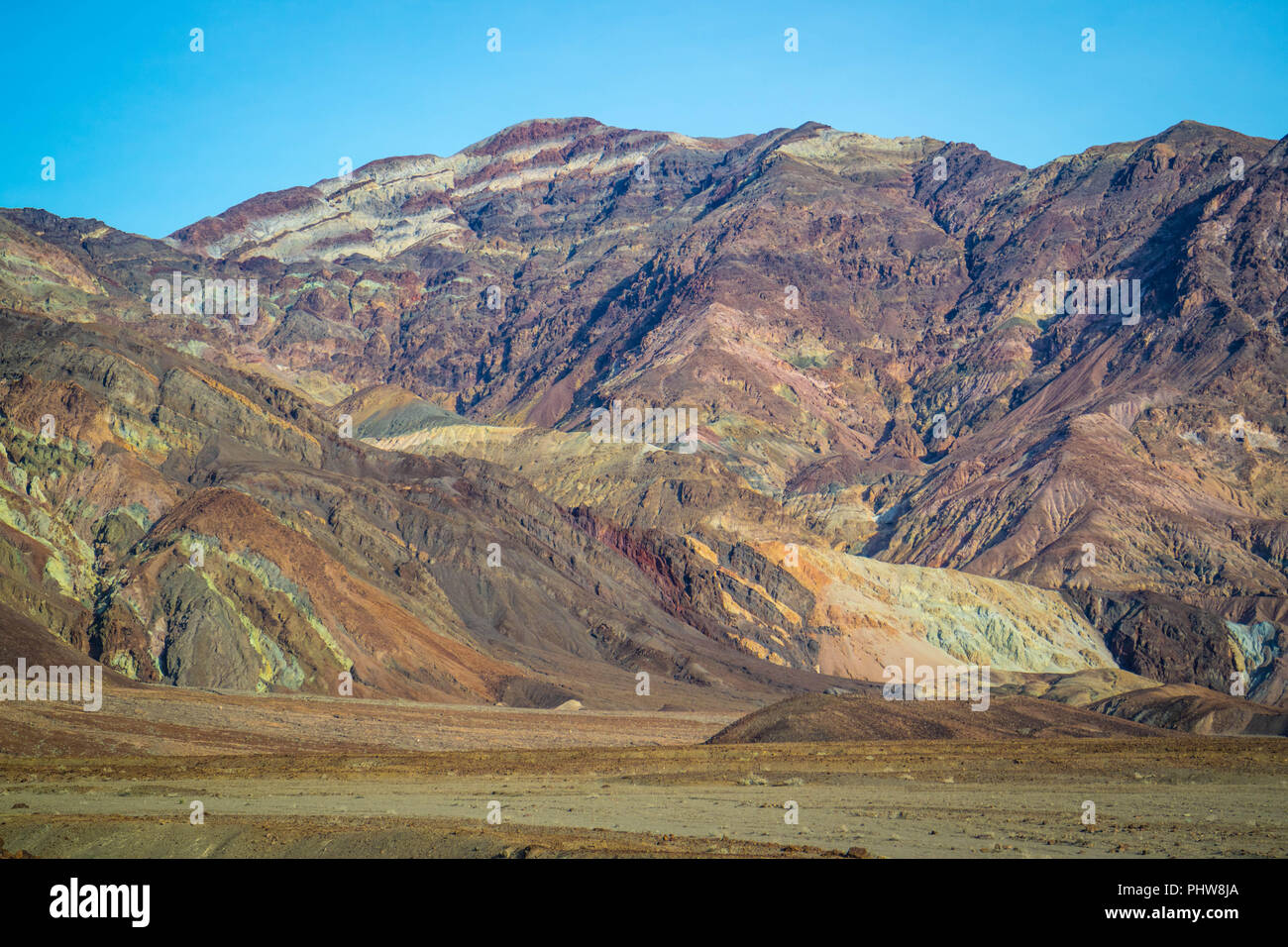Mountain Ridges in Death Valley National Park Stock Photo - Alamy