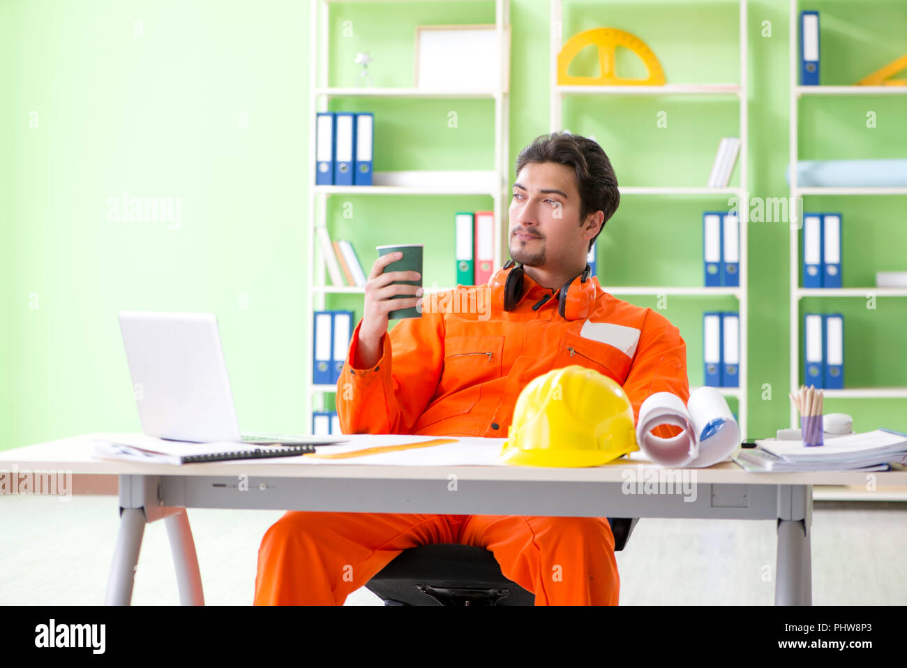 Supervisor planning hi-res stock photography and images - Alamy