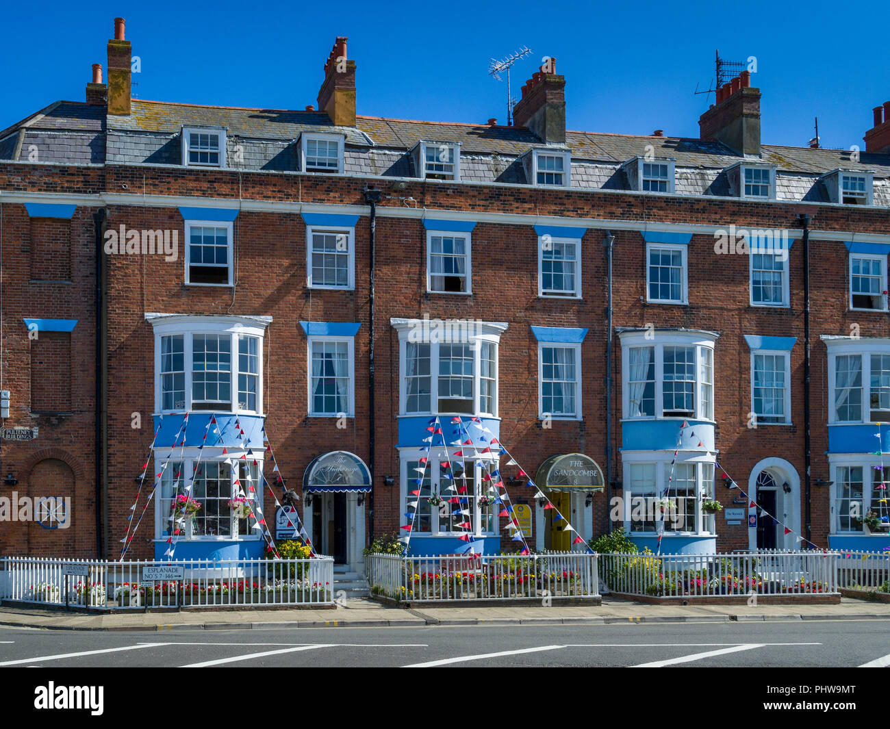 Guest House within Grade II listed buildings on