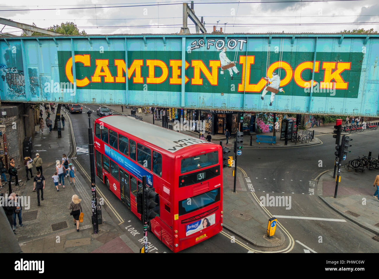 Camden lock bridge hires stock photography and images Alamy