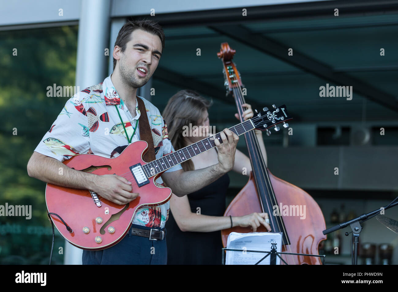 Canned Swing Trio Stock Photo