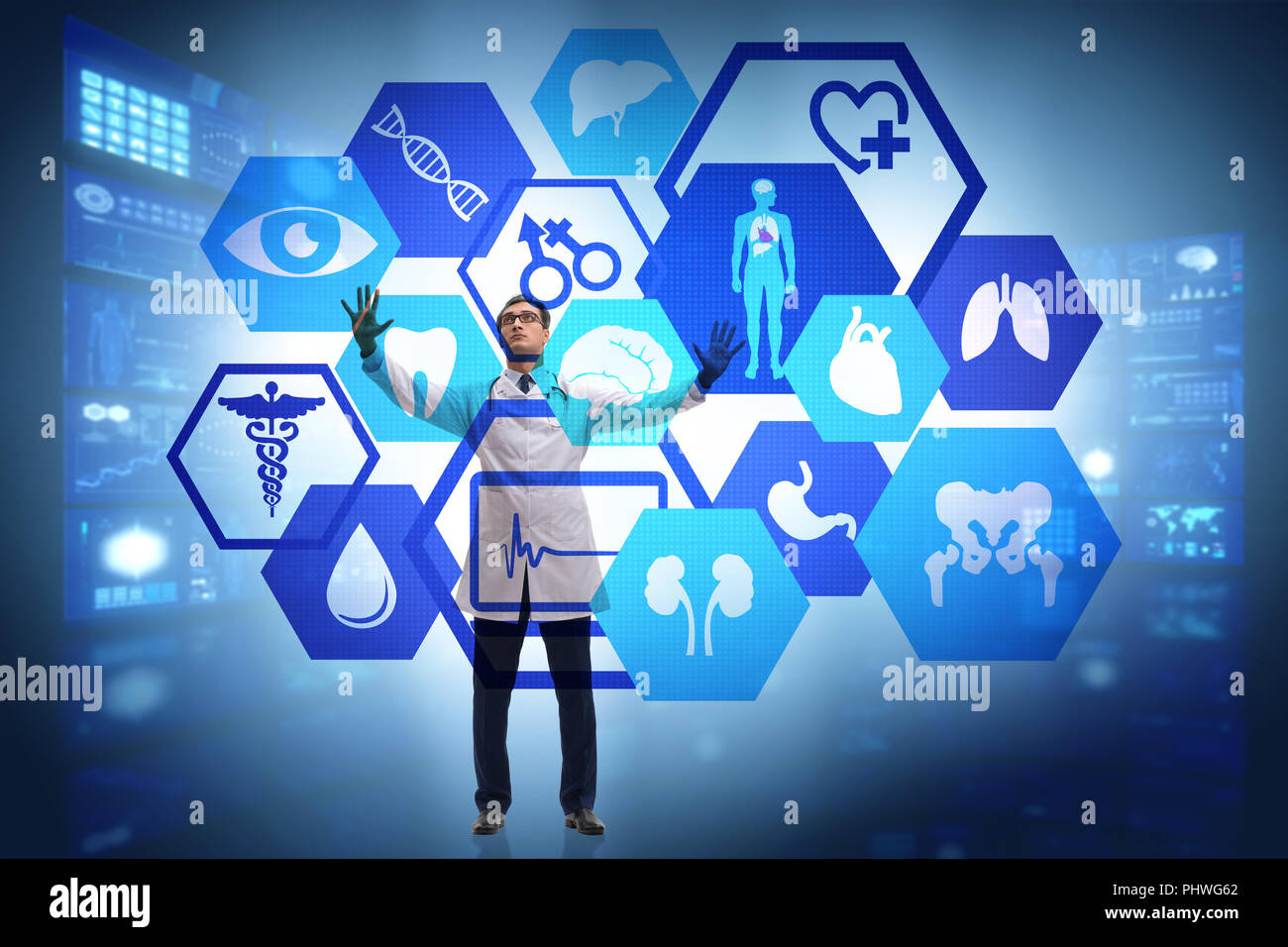 Pressing mri buttons hi-res stock photography and images - Alamy
