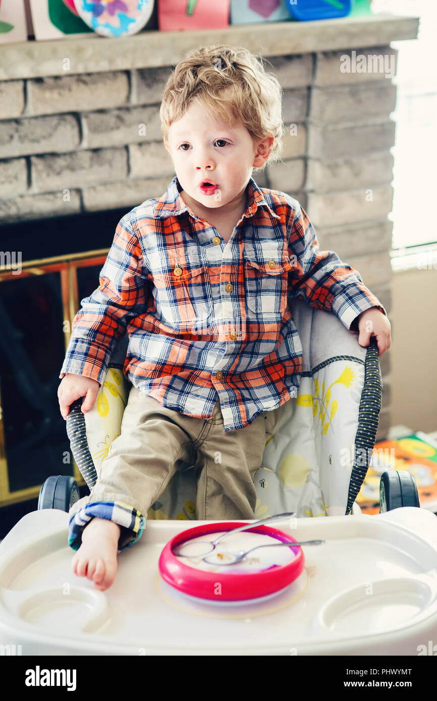 standing high chair