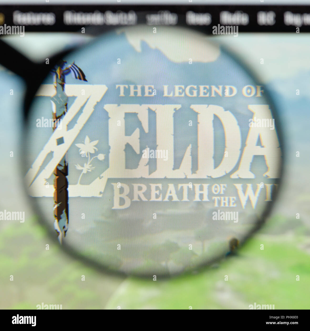 Legend of zelda ocarina of time hi-res stock photography and