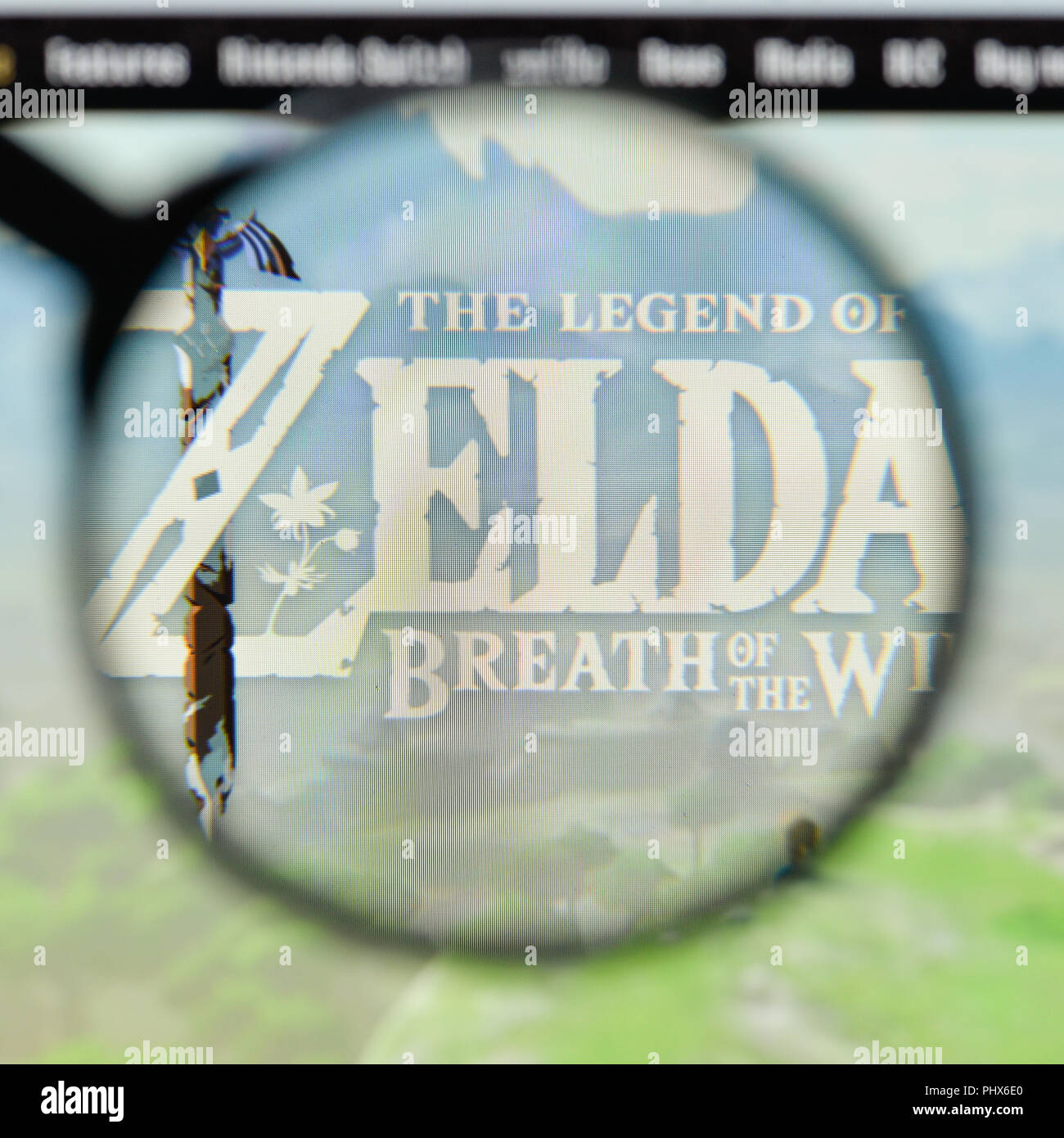 The Legend of Zelda Ocarina of Time - Nintendo 64 Videogame - Editorial use  only Stock Photo - Alamy