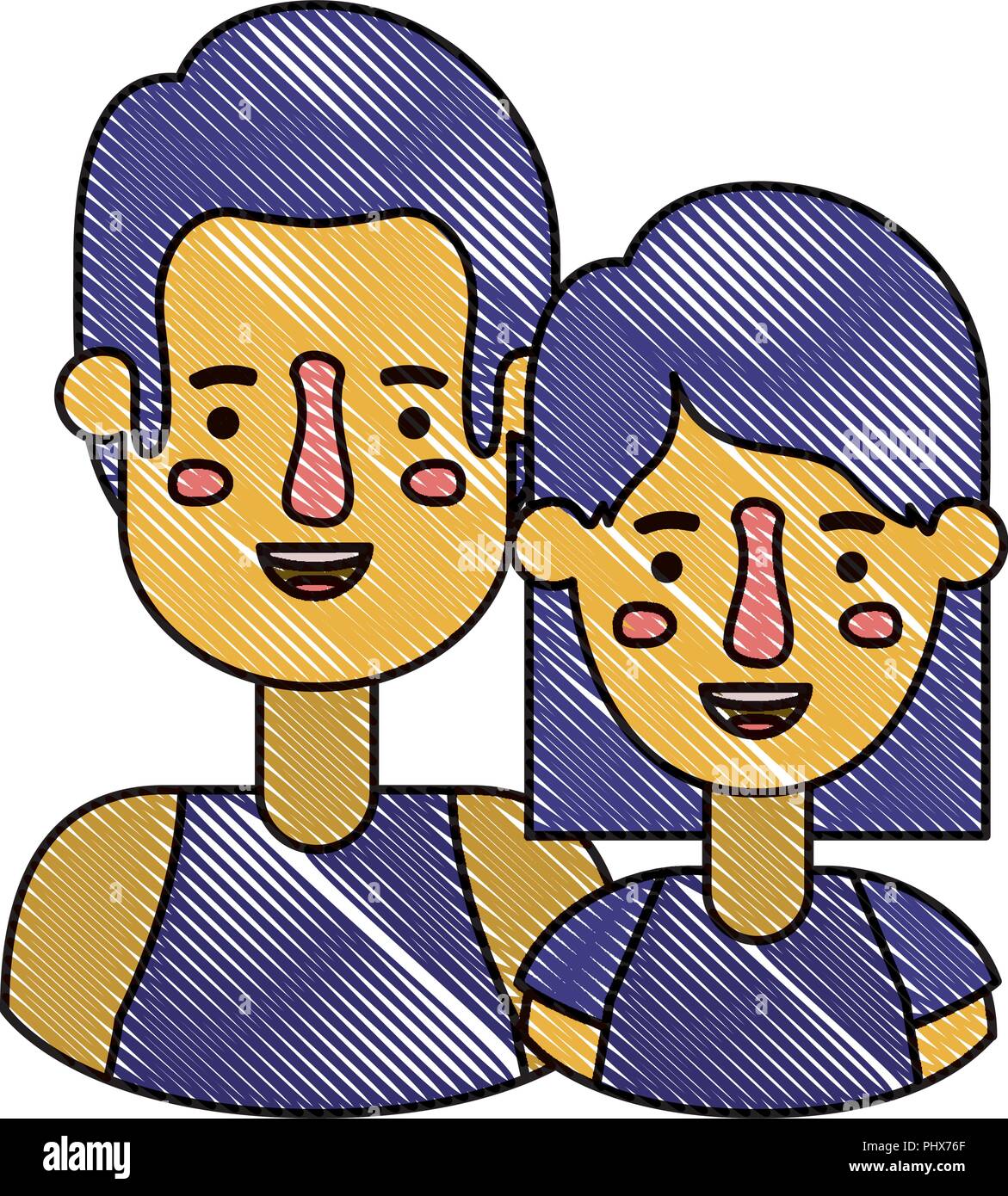 couple avatar characters icons Stock Vector Image & Art - Alamy