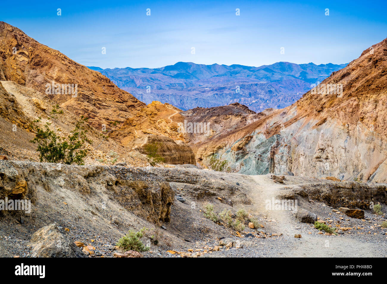 Golden Canyon Trail in Death Valley National Park Stock Photo - Alamy