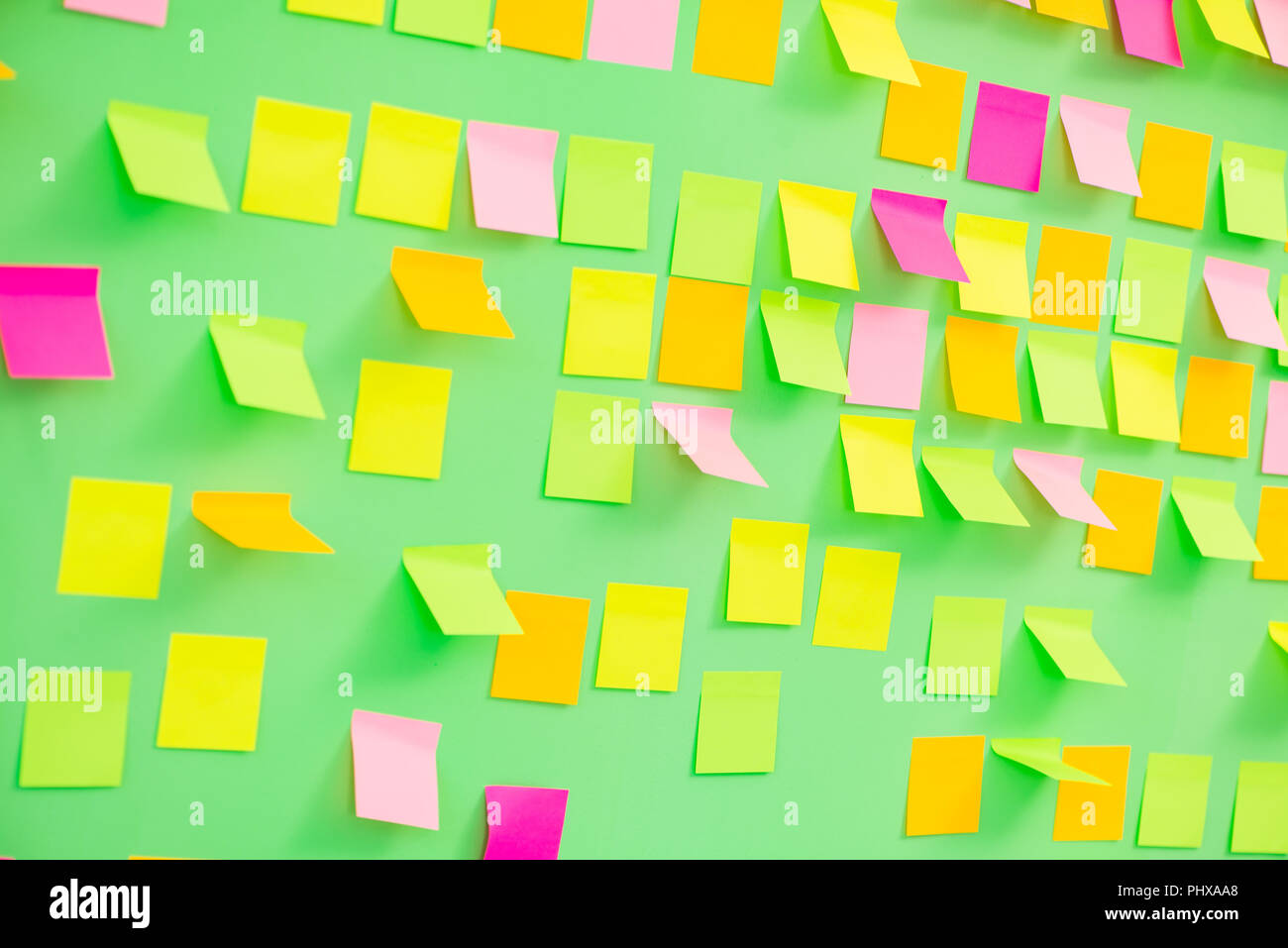 Many reminders in business concept Stock Photo