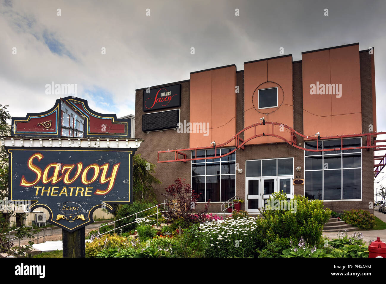 Glace Bay, NS, Canada August 2, 2018 The Savoy Theatre was established in 1927 and reopened