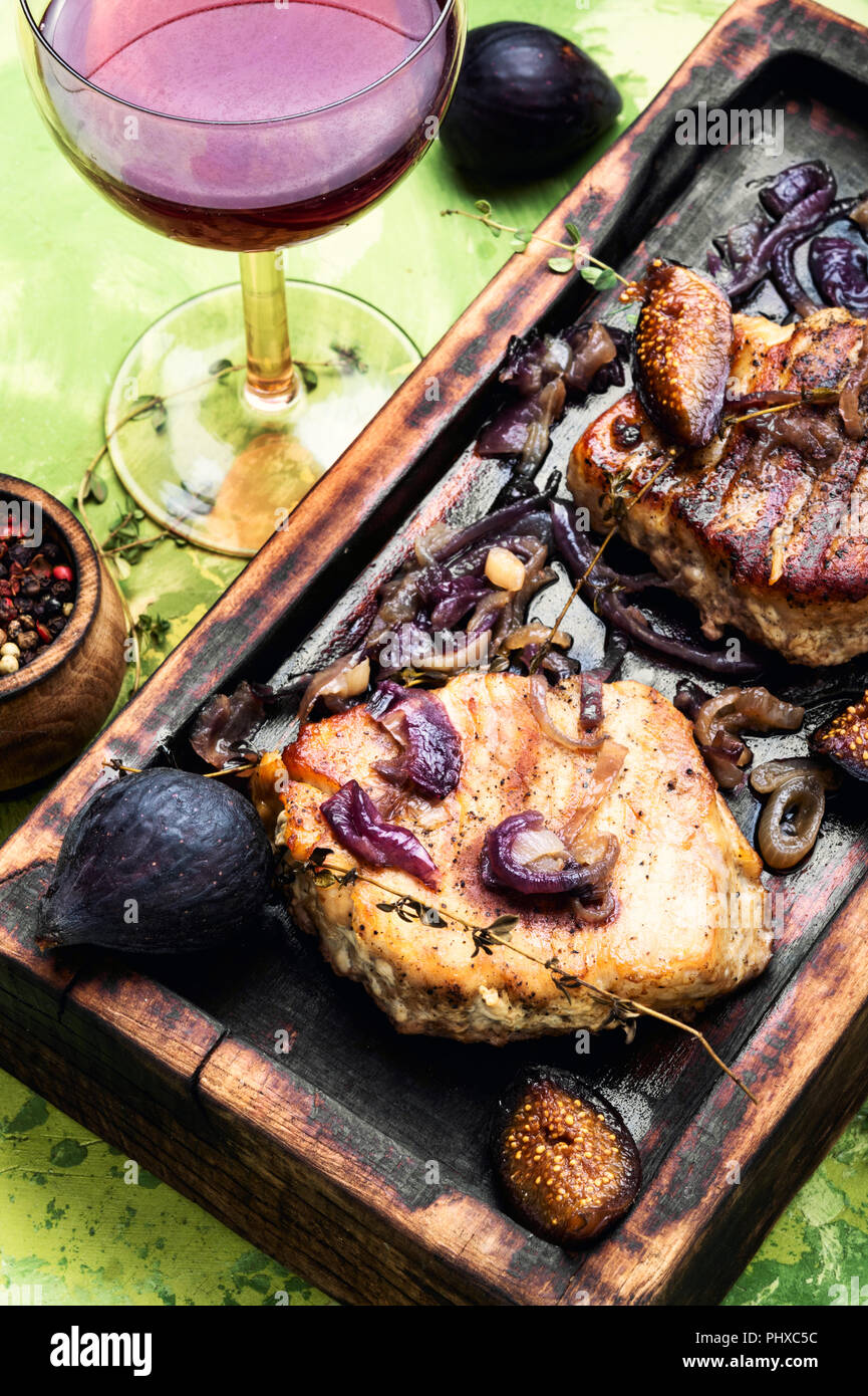 Pork fillet dried fruit hires stock photography and images Alamy