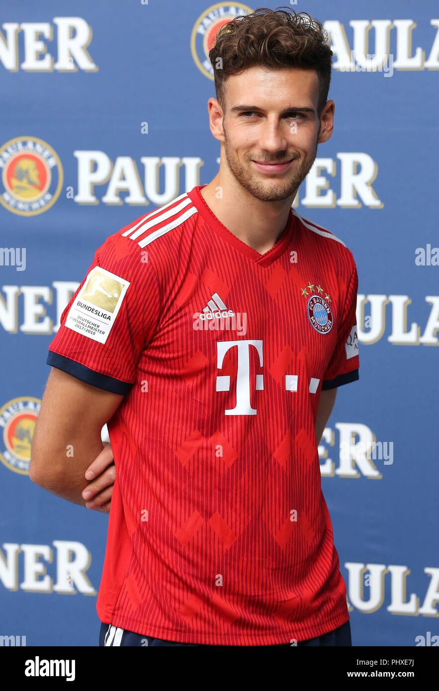 firo 02.09.2018, Fuvuball, 1.Bundesliga, season 2018/2019, FC Bayern Munich leather pants