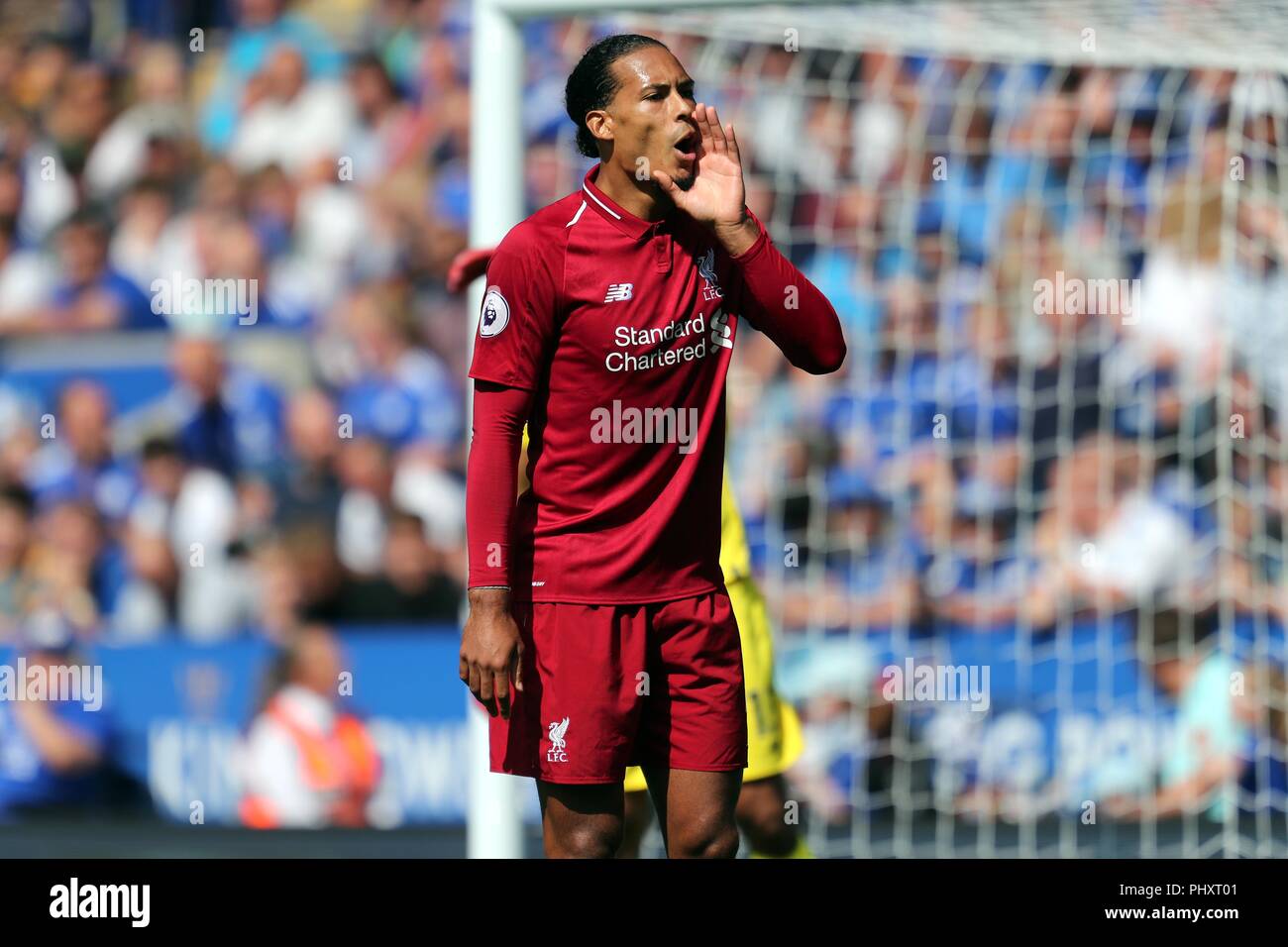 Virgil Van Dijk Liverpool Fc Leicester City Fc V Liverpool Fc Premier League King Power Stadium Leicester England 01 September 2018 Gbc11496 Strictly Editorial Use Only If The Player Players Depicted In This