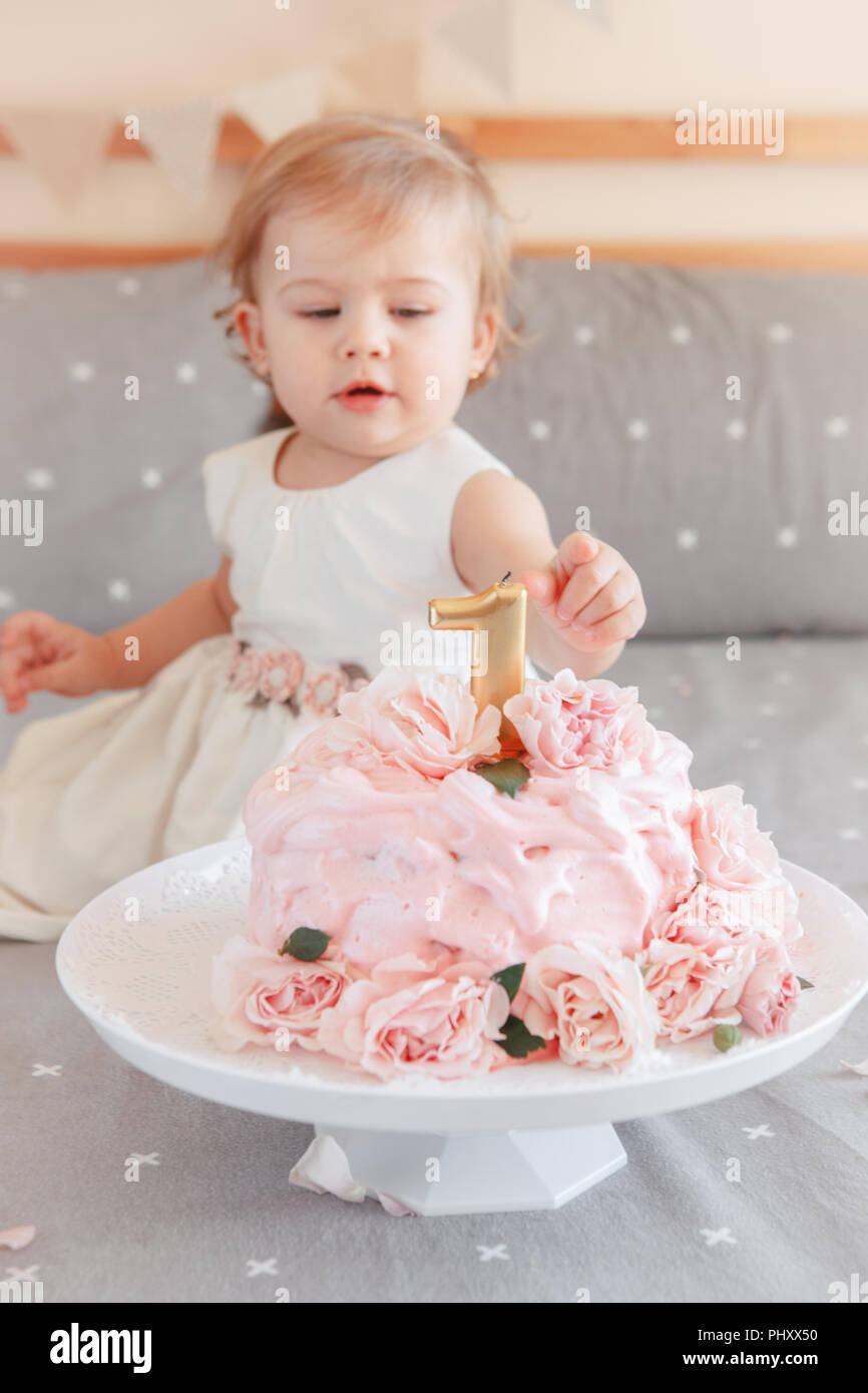 white first birthday dress White Flower Girl Birthday Dress