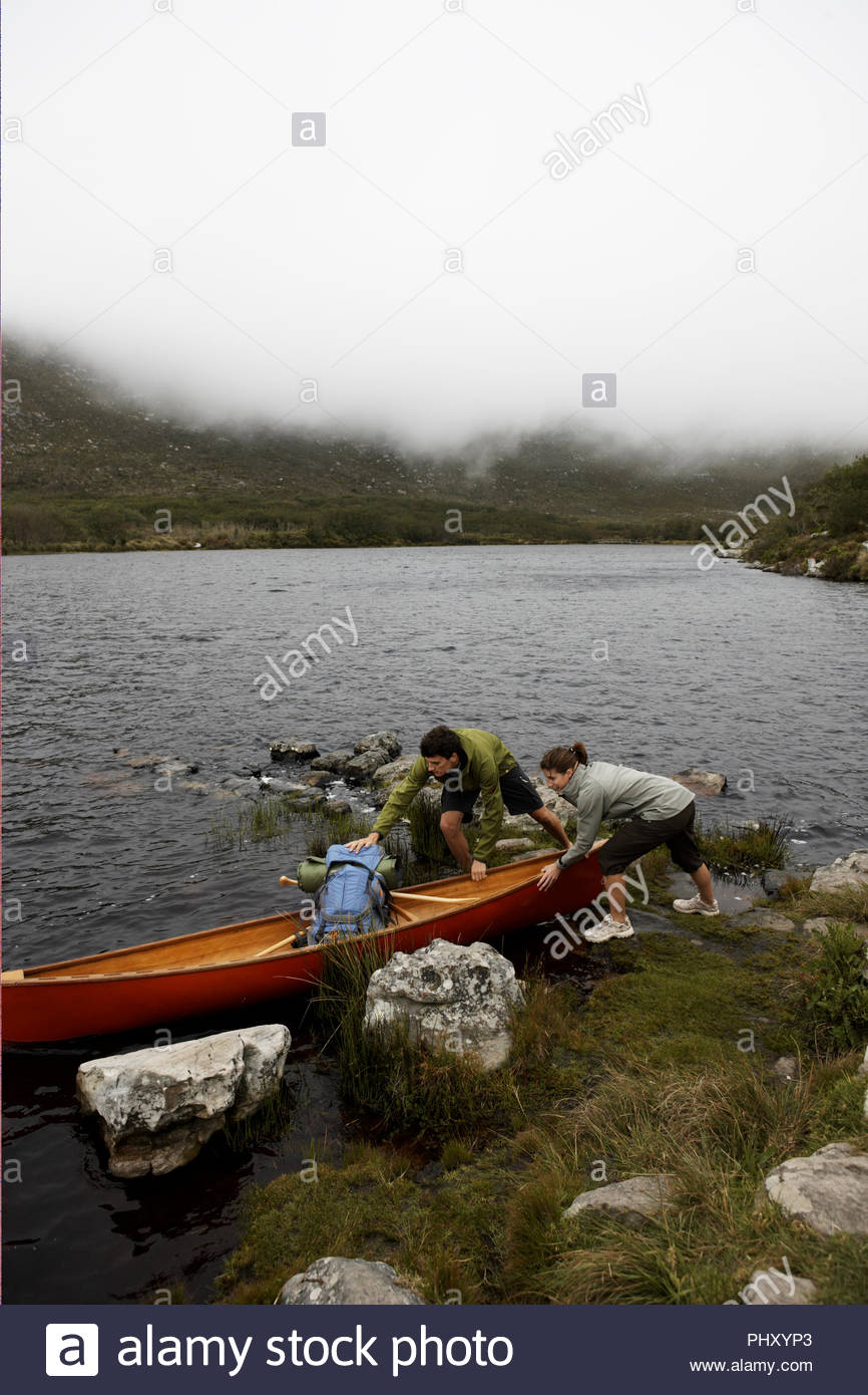 Two Canoes Together High Resolution Stock Photography and Images Alamy